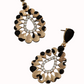 Wild and Glamorous Teardrop Earrings