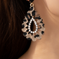 Wild and Glamorous Teardrop Earrings