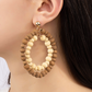 Twince as Nice Wood Bead Hoops