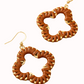 Boho Blossom Clover Earrings