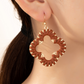 Boho Blossom Clover Earrings