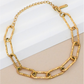 Golden Loop Delight Bracelet