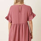 Mulberry Airy Mini Dress