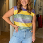 Mardi Gras Flair Top