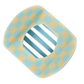 Plaid Mint Hair Clip