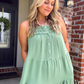 Sleeveless Tiered Cami Dress