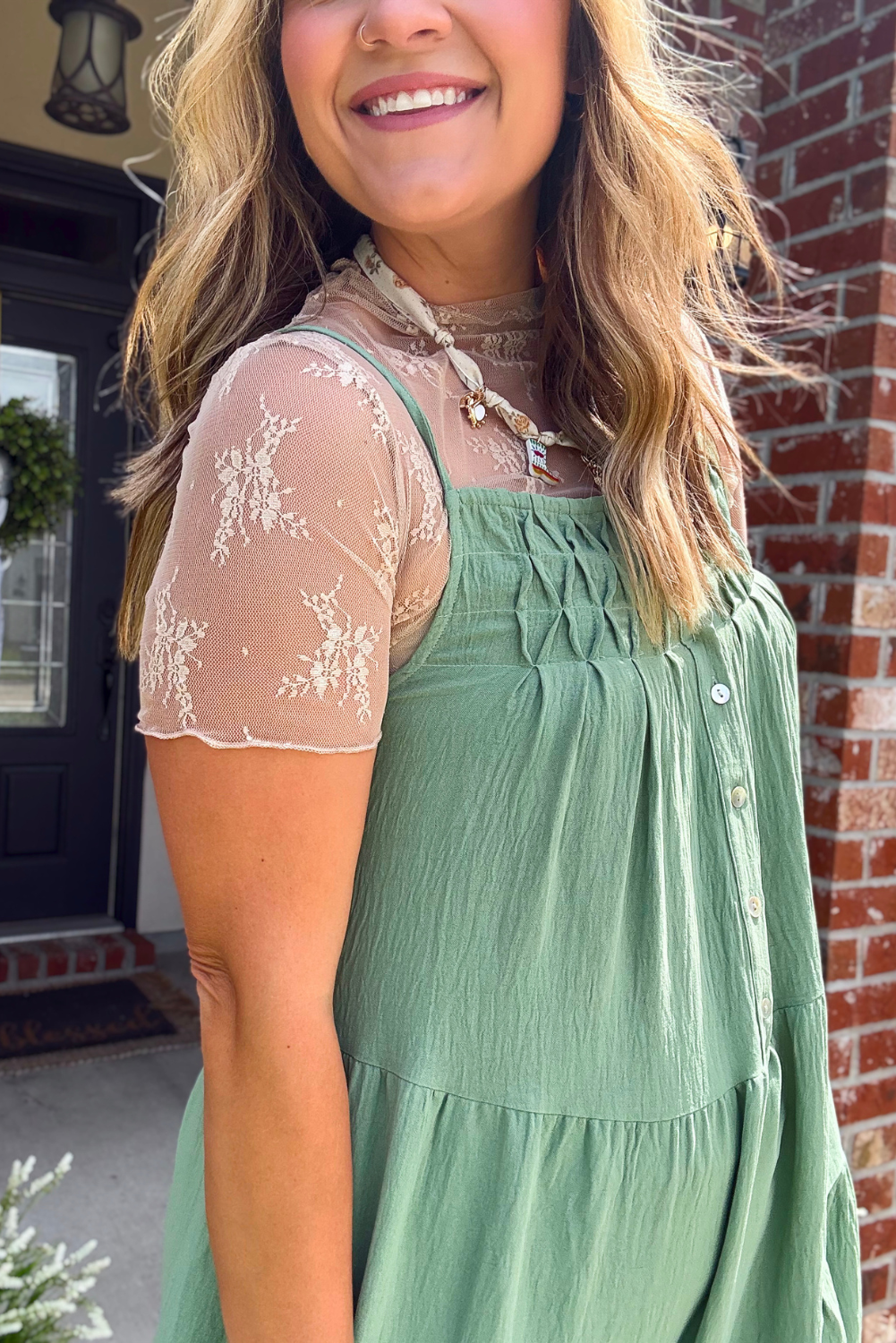 Sleeveless Tiered Cami Dress