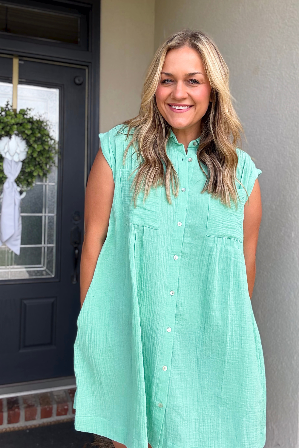 Breezy Gauze Dress