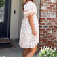 Soft Bloom Mini Dress