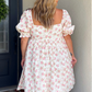 Soft Bloom Mini Dress