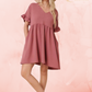 Mulberry Airy Mini Dress