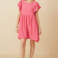 Pink Serene Texture  Dress