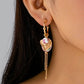 Vintage Spring Hoop Earrings