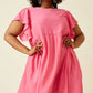 Pink Serene Texture  Dress