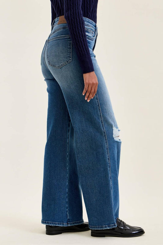 Judy Blue Retro Wide Leg Jeans