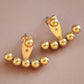 Golden Bead Jacket Studs