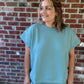 Short Sleeve Terry Top