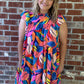 Exotic Flutter Sleeve Dress
