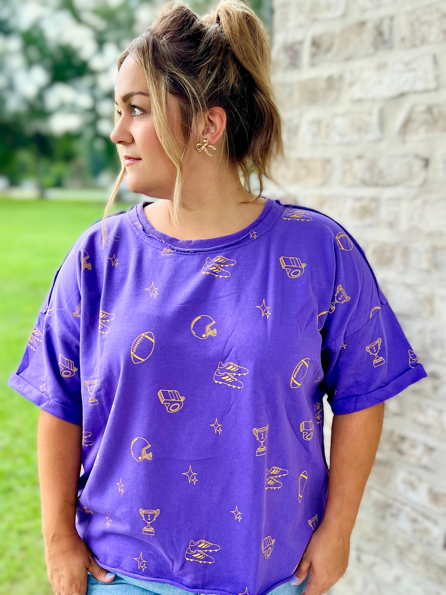 Plus LSU Game Day Top