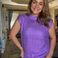 Sparkle In Purple Top