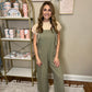 Plus Twill Cotton Jumpsuit