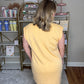 Cap Sleeve Scuba A-Line Dress