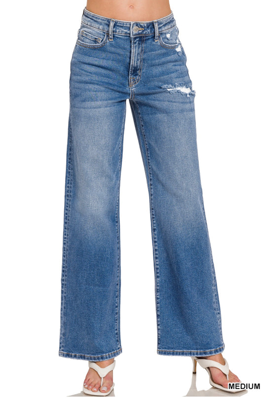 Classic High-Rise Straight Jeans