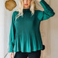 Wintergreen Pleated Blouse