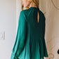 Wintergreen Pleated Blouse