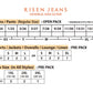 Risen Tummy Control Mid-Rise Frayed Jeans