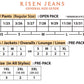 Risen High Rise Wide Crop Jeans