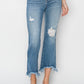 Risen Edge Ankle Flare Jeans