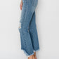 Risen Edge Ankle Flare Jeans