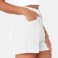 Full Size High Waist Shorts with Pockets