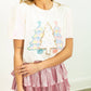 Festive Forest Princess Top