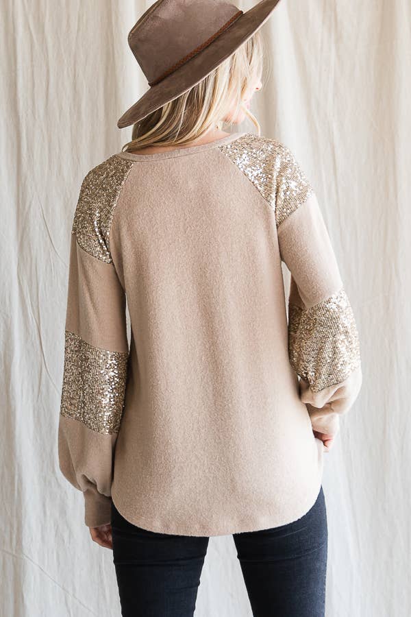 Holiday Glimmer Sweater