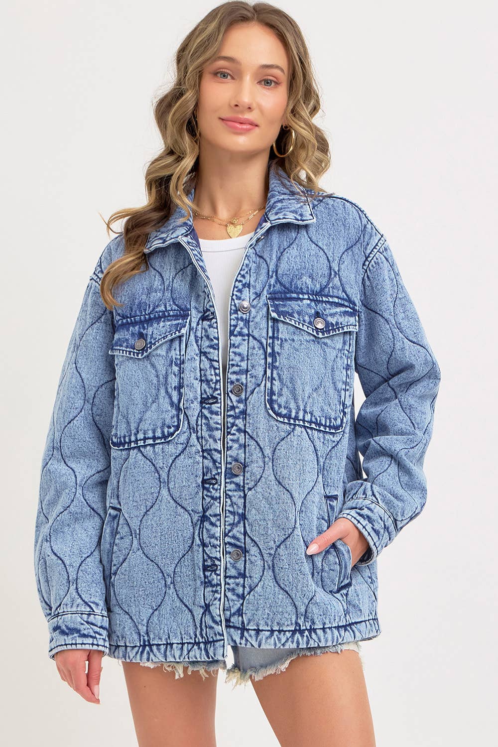The Everyday Oversized Denim Jacket