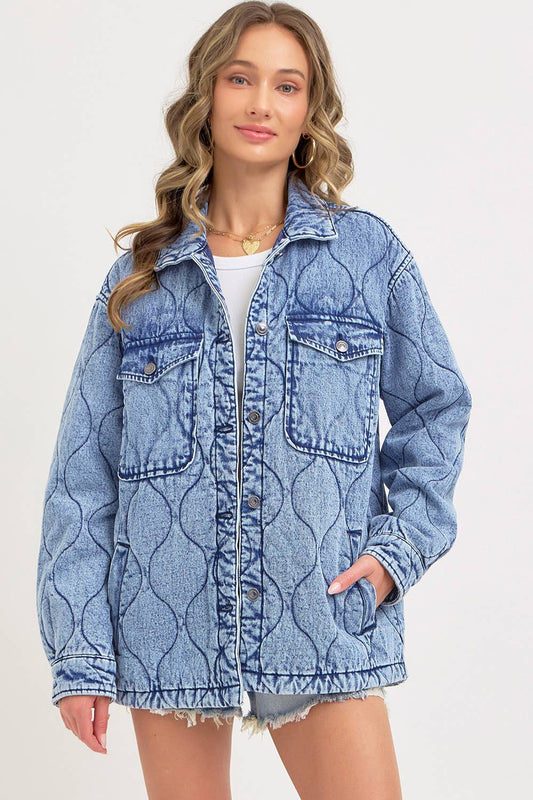 The Everyday Oversized Denim Jacket