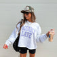 Probably Late Cropped Sweatshirt