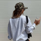 Probably Late Cropped Sweatshirt