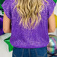 Sparkle In Purple Top