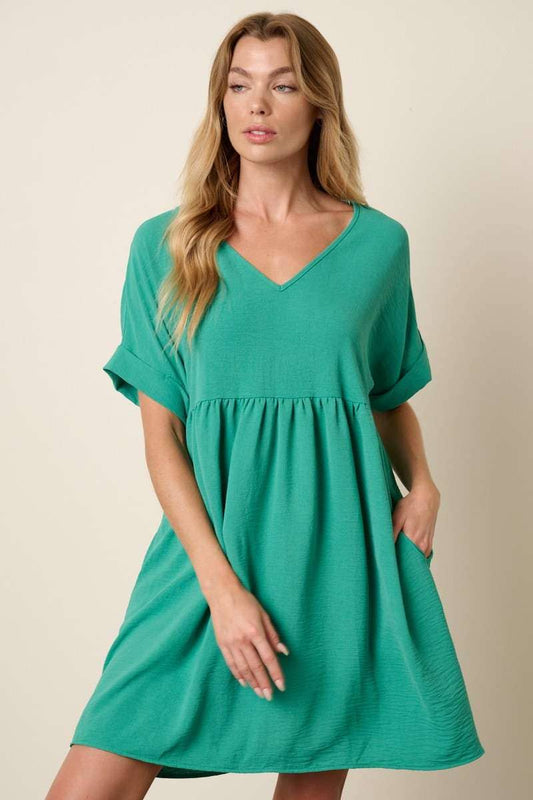 Airflow V-Neck Dress
