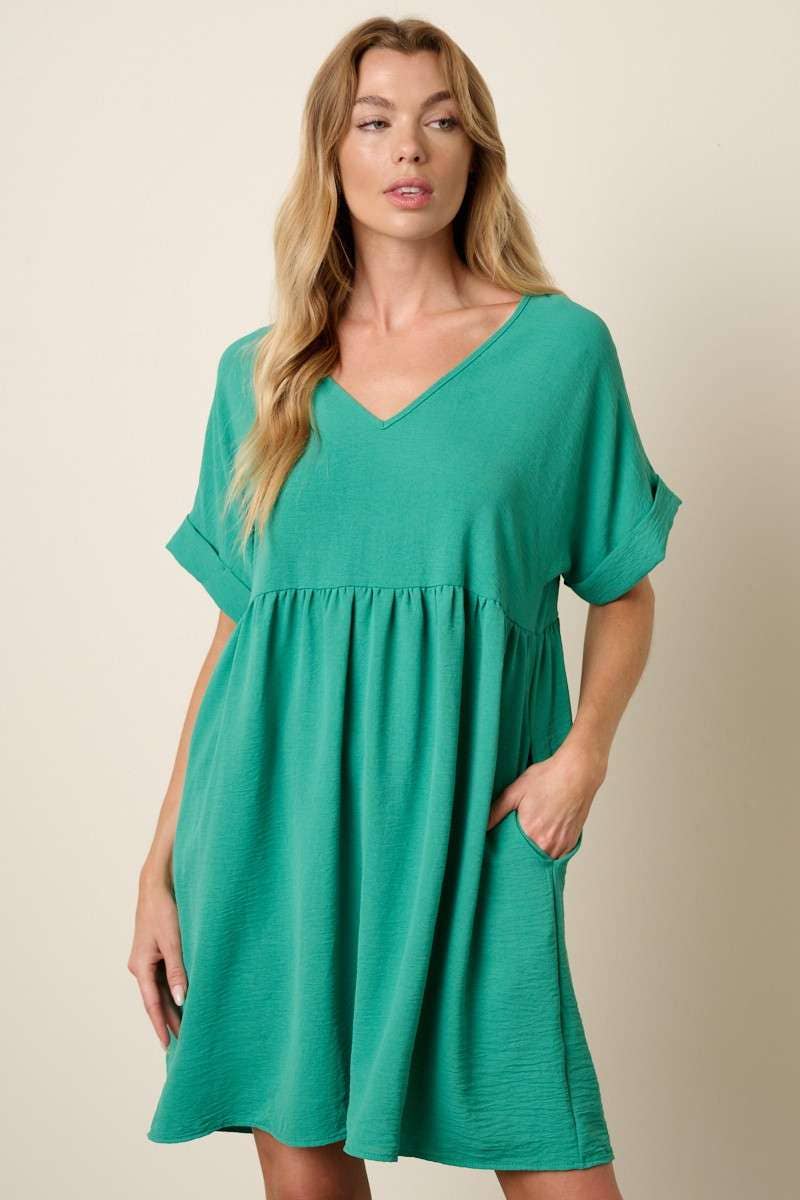 Airflow V-Neck Dress