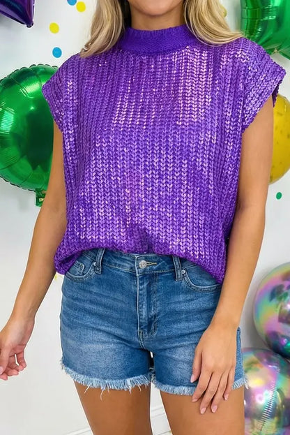 Sparkle In Purple Top