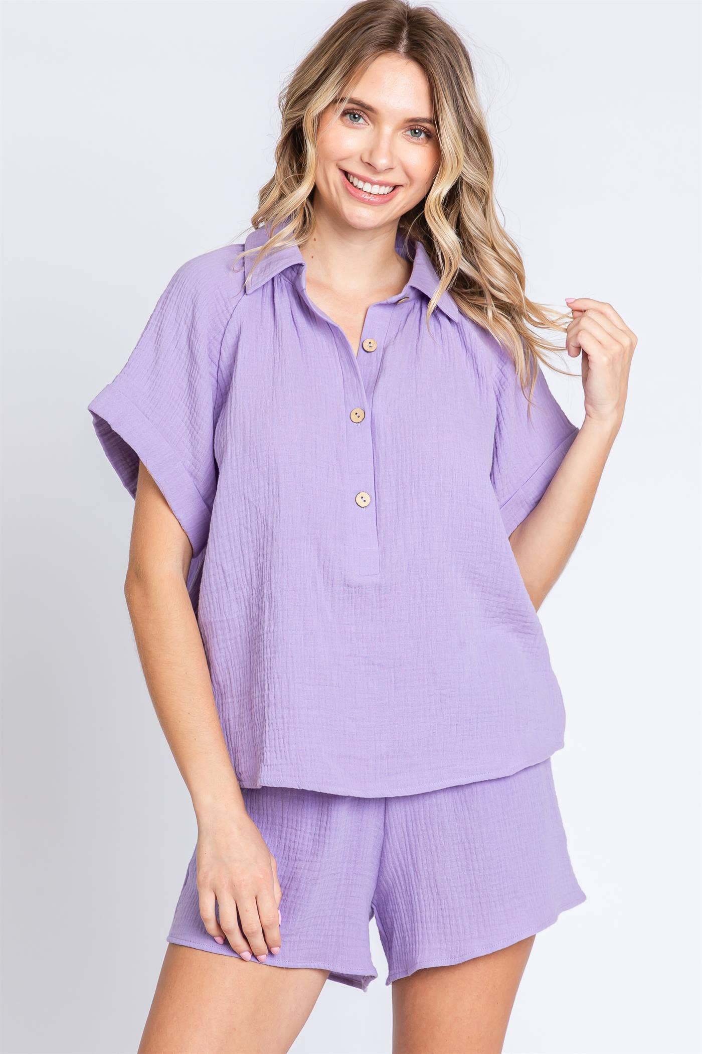 Lavender Plus Gauze 2-Piece Set