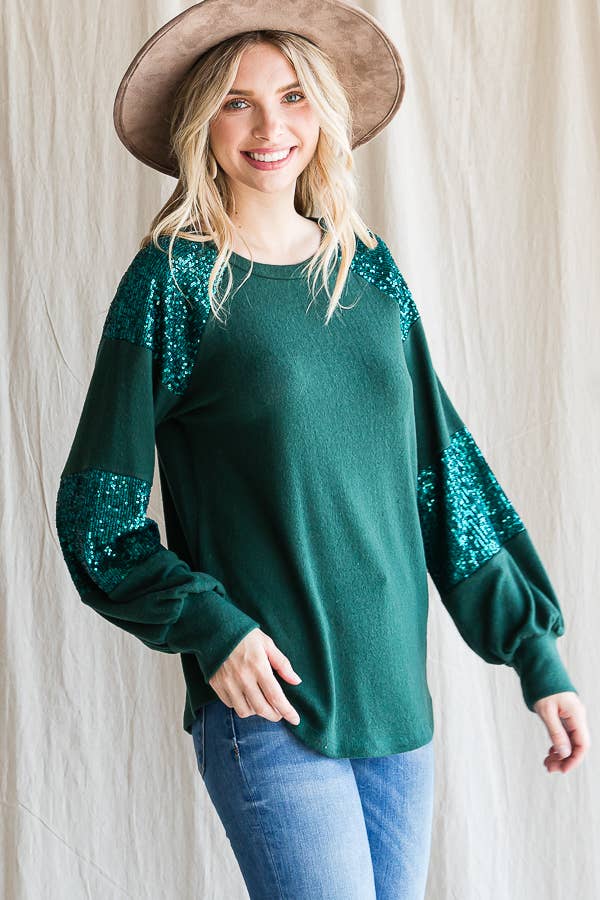 Holiday Glimmer Sweater