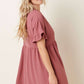 Mulberry Airy Mini Dress