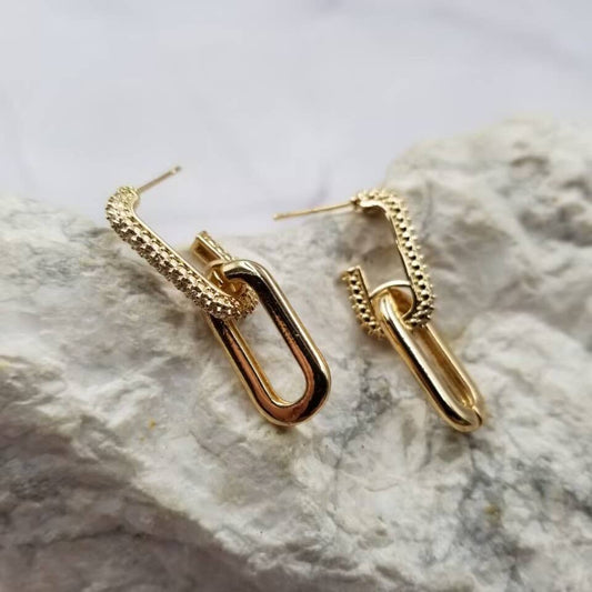 Linked in Style Earrings