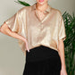 Shimmer & Shine Metallic Button-Down