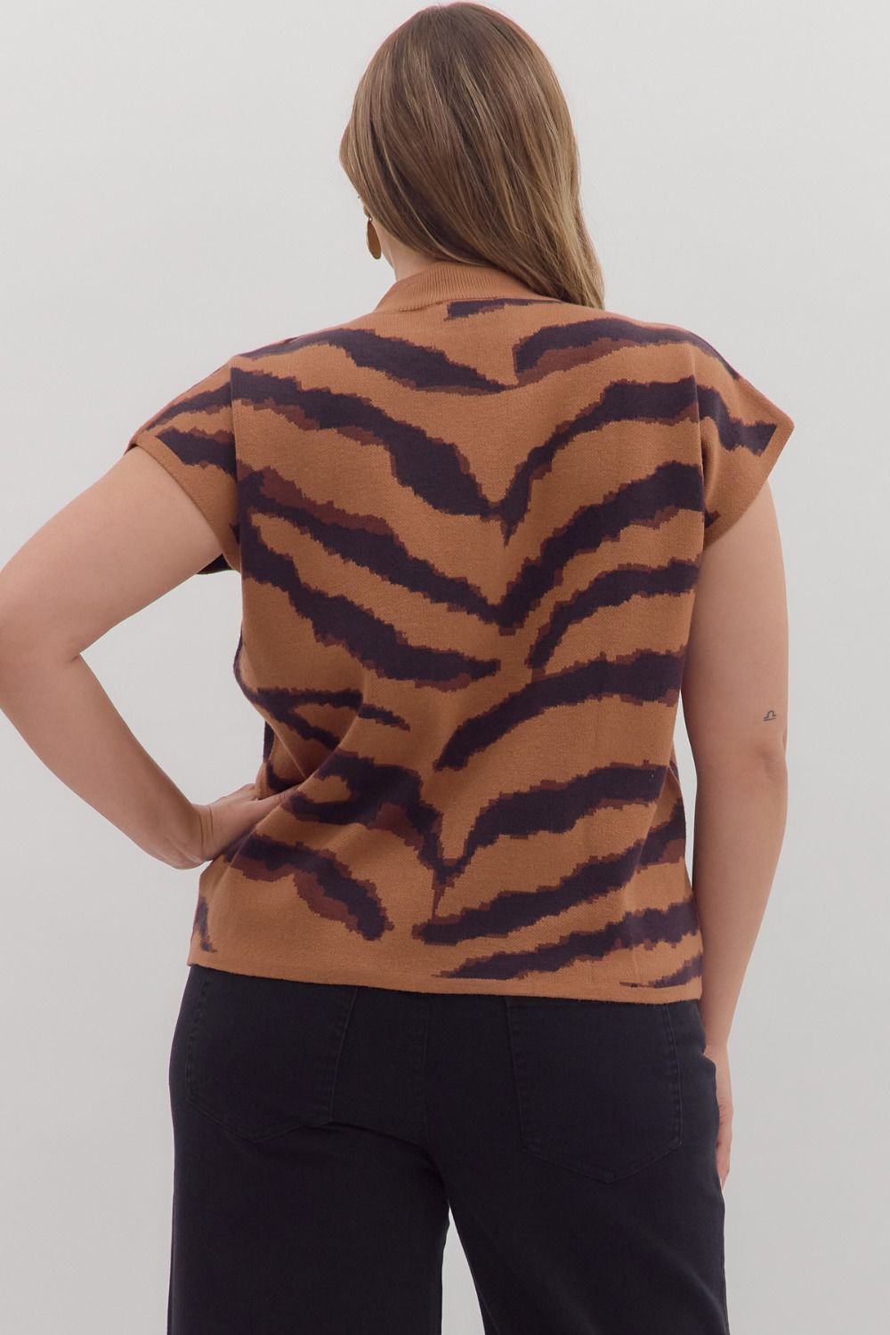 Fierce Tiger Knit Sweater